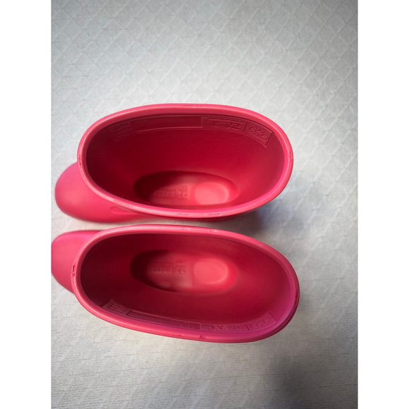 NWOB Birkenstock "Derry" Rain Boots Kids Size 2 in Neon Pink - Picture 6 of 14
